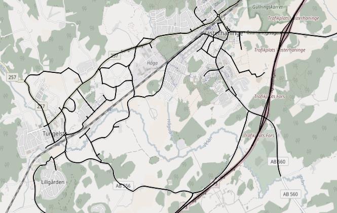 PM Trafikanalys, Tungelsta 2017-12-15 10 (10) 4 Slutsatser En huvudsaklig slutsats från analyserna är att den nya bebyggelsen ger störst trafikökning på Stavsvägen och Lillgårdsvägen, här är ökningen