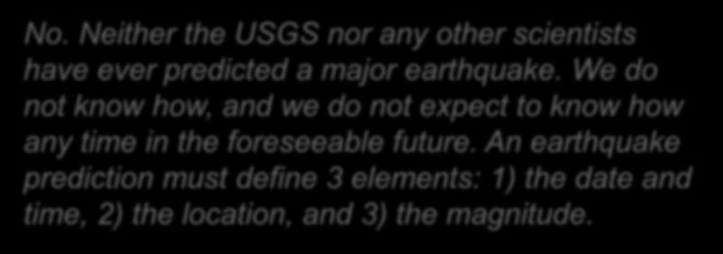 We do not know how, and we do not expect to know how any time in the foreseeable future.