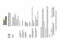 Konformitätserklärung Wir erklären als Hersteller, dass die Produkte IFD 450 und IFD 454, gekennzeichnet mit der Produkt-ID-Nr.