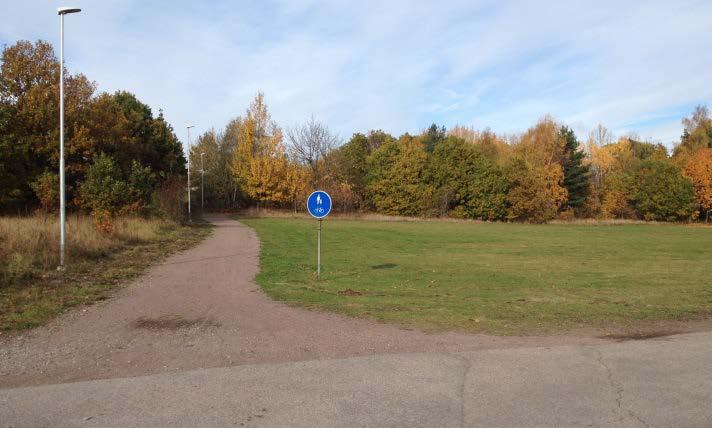 som skyddar mot översvämningar Koppling till andra projekt På del av kommunens fastighet Oxhagen