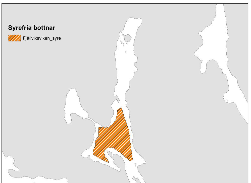 Fjällsviksviken, norra bassängen Fjällsviksviken, mellersta bassängen Maren Fjällsviksviken, södra bassängen Tranviksströmmen NV