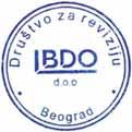 IZVEŠTAJ NEZAVISNOG REVIZORA Akcionarima privrednog društva Energoprojekt Visokogradnja a.d. Beograd Izvršili smo reviziju priloženih finansijskih izveštaja privrednog društva Energoprojekt Visokogradnja a.