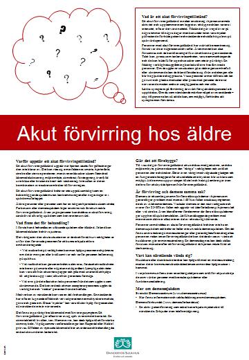 förvirring och demenssjukdom Förstå närståendes behov Var det en
