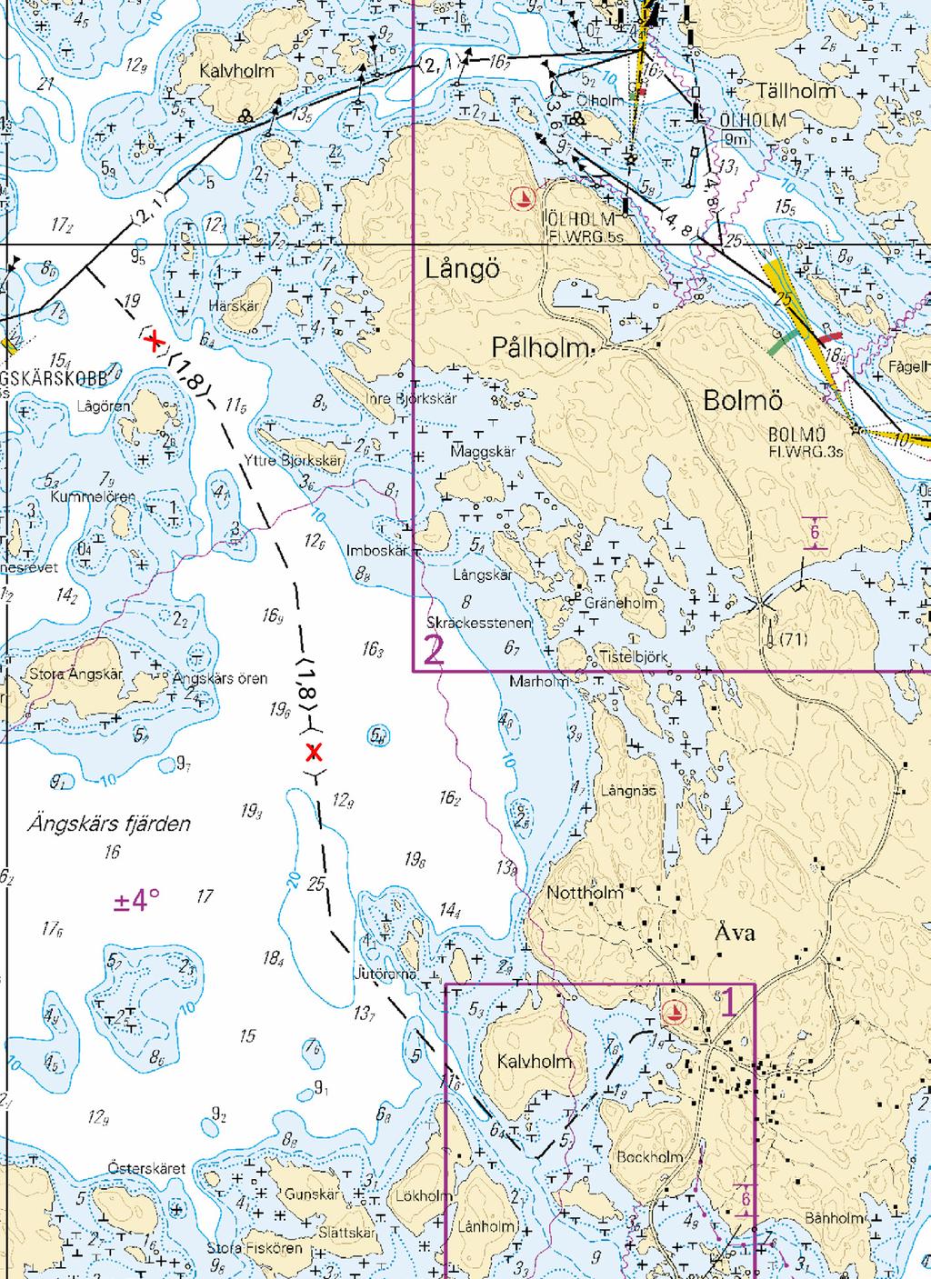 *44 /019 (019-0-08) Suomi. Saaristomeri. Brändö. Åva. Väylät Finland. Skärgårdshavet. Brändö. Åva. Farleder Finland. Archipelago Sea. Brändö. Åva. Fairways 1 Muuta Ändra Amend C7,C7.1 4 /019 D7,D7.