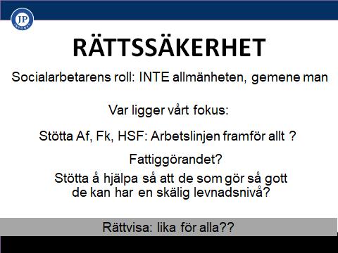 Socialens roll i