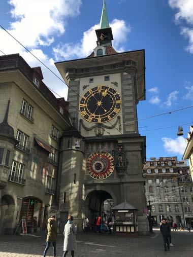 Jag tycker att Bern är en stad som man lätt lär sig hitta i och känna sig hemma men det är absolut ingen storstad, och efter ett tag kan man få känslan av att man gjort och sett