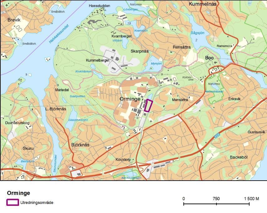 Uppdrag Föreliggande rapport är framtagen 2018 av Ecocom AB på uppdrag av Nacka kommun.