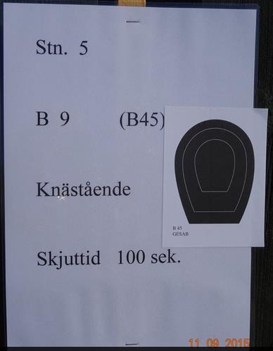 JSM/RM 2015. Korthåll fält Mål o Avstånd Mål 1. Tunna K 80 m. Mål 2. T7 62 m. Mål 3.