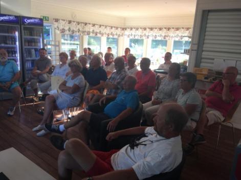 Klubbmiddag och prisutdelning KM Torsdag och fredag i vecka 31spelades KM på Loftahammars golfbana och i år hade vi
