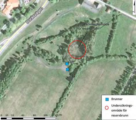 2 Dalsjöfors vattentäkt 2.1 Uttagsbrunn Grundvattentäkten i Dalsjöfors ligger vid Toarps mosse norr om Dalsjöfors samhälle. I dag pumpas vattnet ur en grusfilterbrunn från 1971.