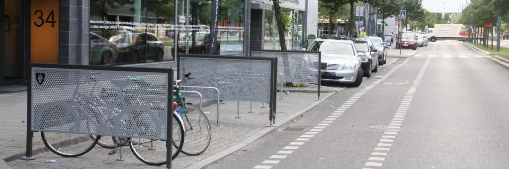 21 Vid verksamheter där det finns ett särskilt behov bör platser för cykelkärror och lådcyklar ingå.