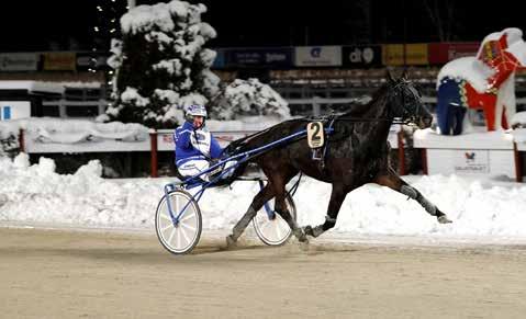 nyhetsbörsen december2017 171201 Helläcker Tina Gel på Romme Tina Gel tog igår sin femte seger för året. På Romme infriade hon favoritskapet tillsammans med sin tränare Kajsa Frick.