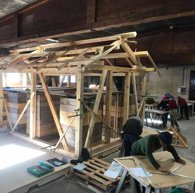 Av Trond Oalann Vi har nå fått godkjent studiet «Klassisk bygningshåndverk og restaurering» på fagskolen i Hordaland. Studiet er et toårig nettstøttet studie som gir 60-studie poeng.