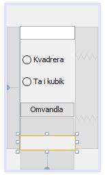 Vi går tillbaka till vår metod och skriver kod som kollar om kvadratknapp är förkryssad i så fall ska vi köra