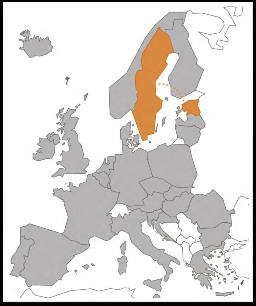 E-legitimering över landsgränsen EU-förordningen eidas Obligatorisk för offentlig sektor med e-tjänster