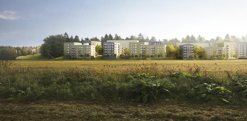 Det kommer att påverka stads- och landskapsbilden, framför allt sett från Ekebydalen och omgivande stadsdelar.