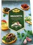 Menigo: 244025 Sv Cater: 6011 EAN: 7350002400883 Crostini Vitlök & Persilja 120 g x 10 Bruschetta Naturell 175 g x 8