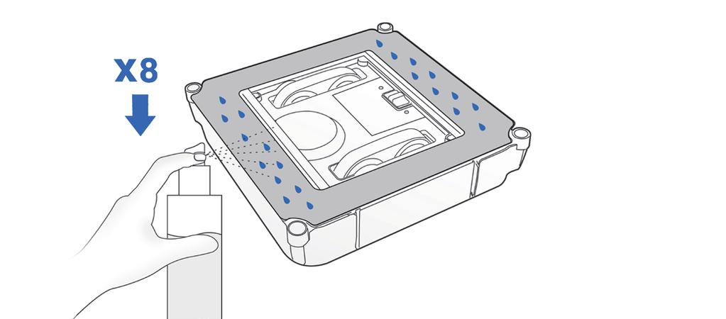 3. Operating and Programming 5 Spray Cleaning Solution Note: It is recommended to use WINBOT with WINBOT