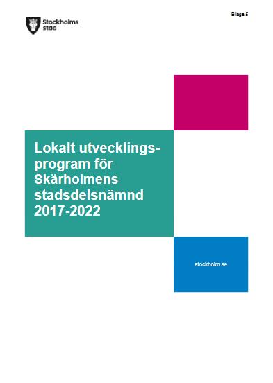 Profilprojekt för socialt hållbar stadsutveckling Barn i Vårberg går i förskola Barn i Vårberg fullföljer grundskolan med godkända betyg Kvinnor i Vårberg har goda livschanser Unga vuxna, 16-29 år,