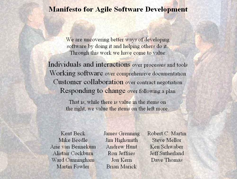 "iterative" development mean that they do both incremental and iterative development What is Agile?