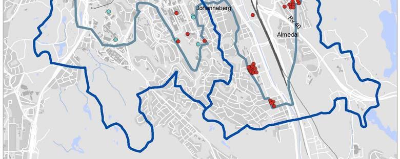 Energianläggningarnas placering