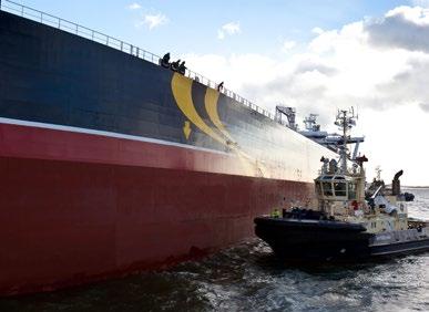 Förlängda utbefraktningsavtal Under året förlängde ett av världens största olje- och gasföretag återigen befraktningsavtalen för P-MAX-fartygen Stena Paris och Stena Provence.