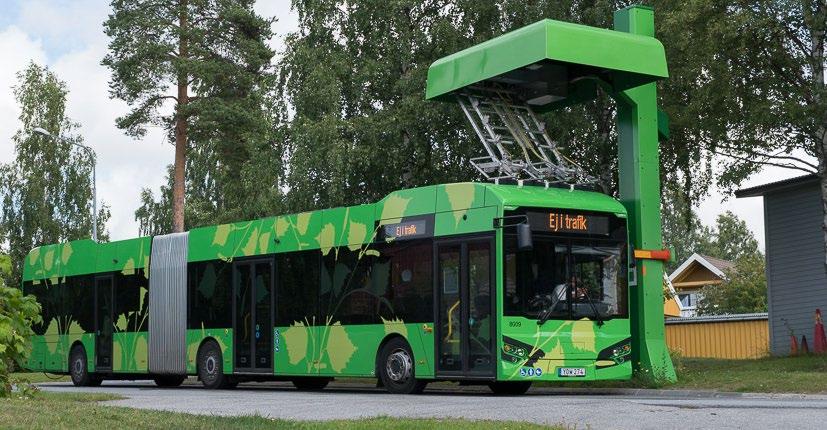 Bussar i Sverige 2017 Bussar i trafik Elbussar