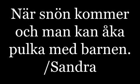 snön kommer