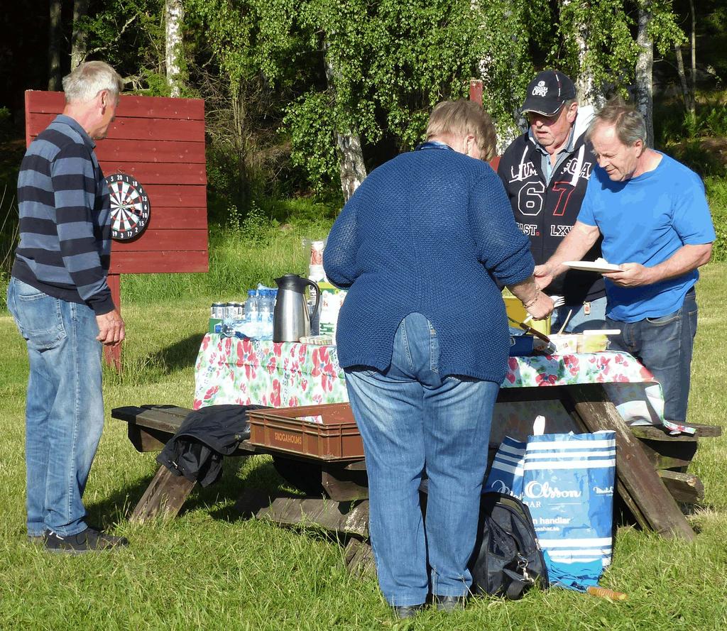 Vi fick hastigt och lustigt välja en annan plats i den stora kommunen Haninge.