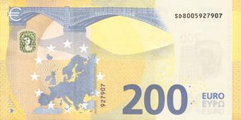 Säkerhetsdetaljer på 100- och 200-eurosedlarna www.