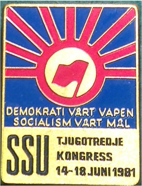 2.2 SSU Tjugotredje kongress 14-18 juni 1981,