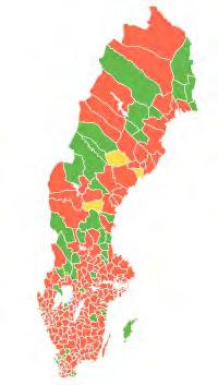 BOSTADSBRIST I 243 KOMMUNER Brist Balans Överskott 243