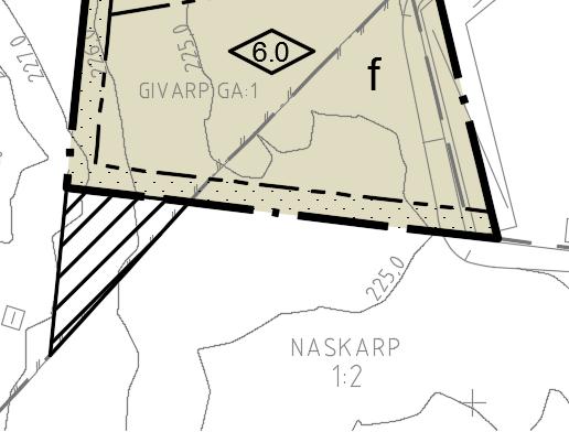 Inom skrafferat område upphävs Byggnadsplan för Flisby stationssamhälle, lagakraftvunnen 4 mars 1961. Se även plankartan. Området som upphävs omfattar cirka 300 m 2.