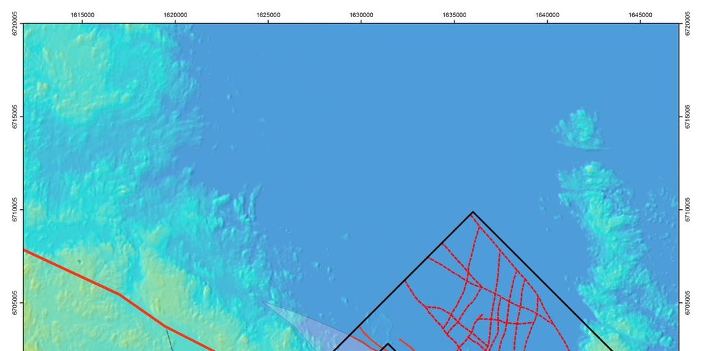 15 Relation till geologiska platsmodellen Den regionala modellvolymens omfattning bedömdes säkerställa