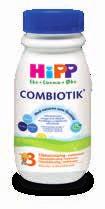 HiPP Combiotik 3 Tillskottsnäring 0 + MÅN HiPP Combiotik 3 är en helt ekologisk tillskotts näring och ges som en del av blandad kost.