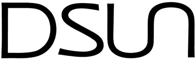 Svensk varumärkestidning 2019-01-28-2019-02-03 5/119 Reg nr: 1414417 Publicerad: 2019-01-28 Designerad: 2018-04-16 Figurklass: 27.05.01. Beskrivning The mark is composed of designed Latin characters of "DSUN", while the whole mark has no : meaning.