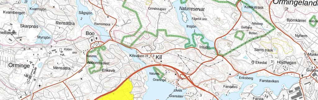 Förprojektering av gator, dagvatten och LTA-nät i Dalvägens detaljplaneområde i CAD-format, erhållet från kommunen Kalkylunderlag Mjölkudden-Gustavsviks gård, Ramböll 2017