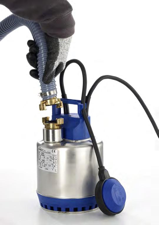 Länsning / Dränering Flygt SOS-kit Snabb länsning när det är akut Med ett Flygt SOS-kit har du alltid rätt utrustning till hands för snabb länspupning vid akuta läckor eller