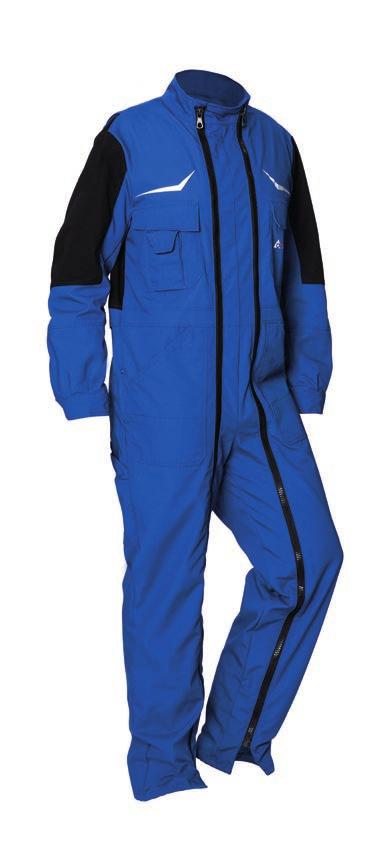 DeLaval easy dress overall 12:08 Art nr: 88576501-06 XS-XXL 89104401-02 XXXL-XXXXL DeLaval easy dress overall Easy dress overallen är vatten-