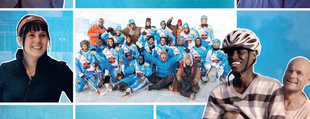 Filip Hammar och Fredrik Wikingsson följer det intensiva, ibland hjärtskärande, ibland komiska arbetet med att få den somaliska spelartruppen redo för bandy-vm i sibiriska Irkutsk, där