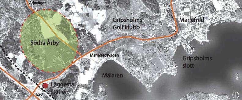 1. Bakgrund I området Södra Årby i Strängnäs kommun planeras nya bostäder och skola. Området ligger i direkt anslutning till Mariefredsvägen och nära Svealandsbanan och Läggesta station.