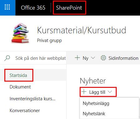 Visa video eller kanal i SharePoint Du kan klistra in en video eller kanallänk i SharePoint,