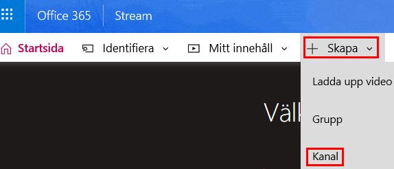 Kanaler Kanaler är till för att kategorisera en viss typ av information (exempelvis handledning för nyanställda) där alla som börjar på företaget enkelt kan följa kanalen och ta del av viktig