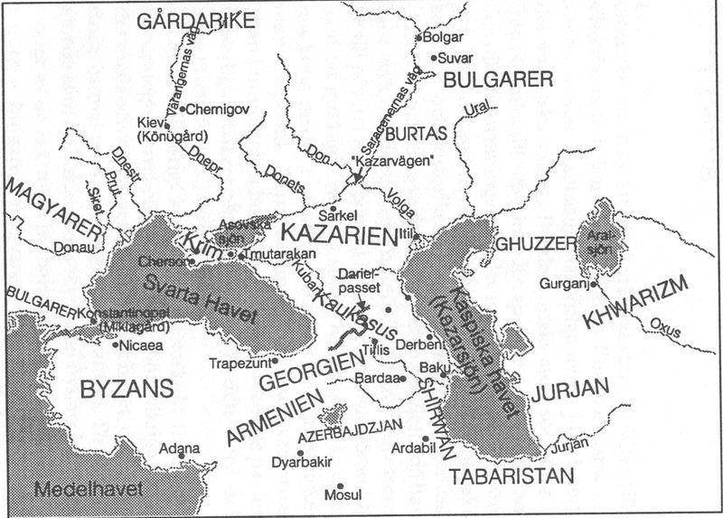 Översikt Rysslands historia: Kazarer 600-900 e.kr. År 1000 f.kr år 0 År 6000 f.kr 2000 f.