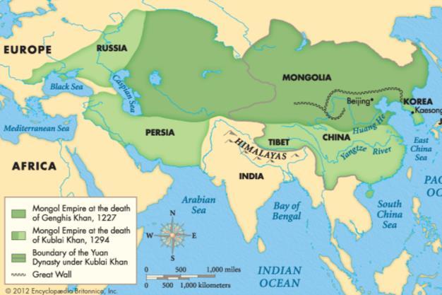 Översikt Rysslands historia: Gyllene horden 1200-1502. År 1000 f.kr år 0 År 6000 f.kr 2000 f.kr 1000 f.kr 500 f.