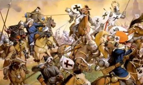 Mongolerna erövrade Moskva 1238. År 1240 hade mongolerna kommit till Kiev. Staden var känd över hela Europa.
