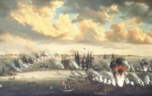 Gustav III anfaller Ryssland. Gustav III i Sverige gick över gränsen till Ryssland 1788. De svenska trupperna närmade sig Sankt Petersburg.