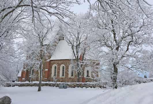 ÅNADSBLAD Februari 2019 MLÖTENKYRKAN MIKAELS SÄVJA KYRKA Jag faller ner, vänd mot ditt heliga tempel, och prisar ditt namn, du som är god och
