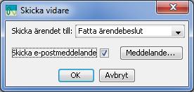 Notifiering med e-post