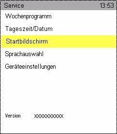 An- oder Abwahl mit durch OK Drücken. 11.2.